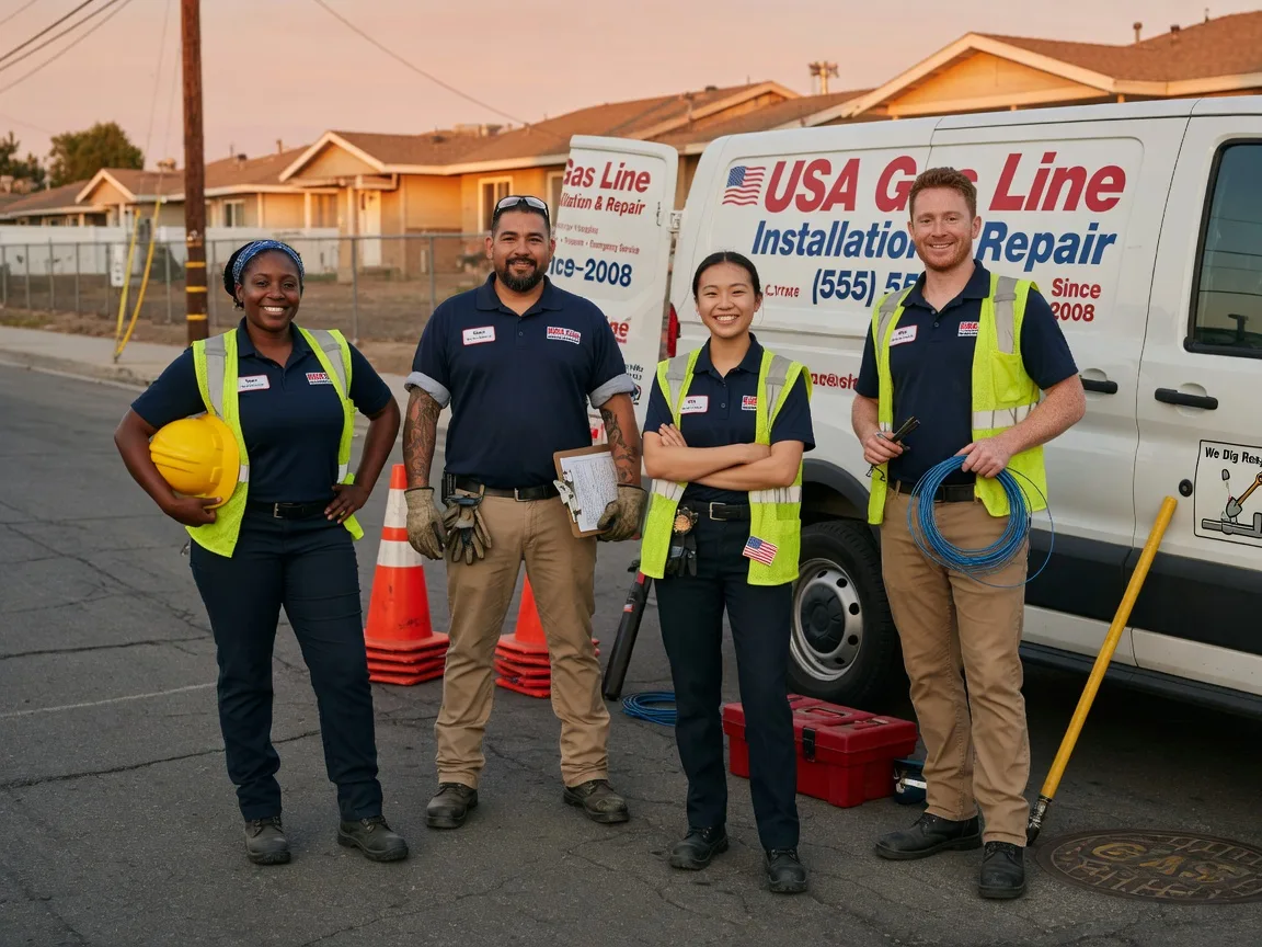 Gas Line Installation company in Newton, IA